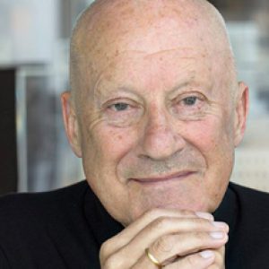 Norman Foster, arkitekt bakom Tecno bordssystemet Nomos och Cosmos