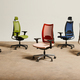 Overtime Luxy kontorsstolar ergonomiska