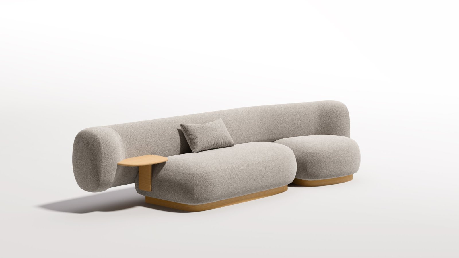 Loungesoffa Dorothea från LaCividina i ett loungeområde