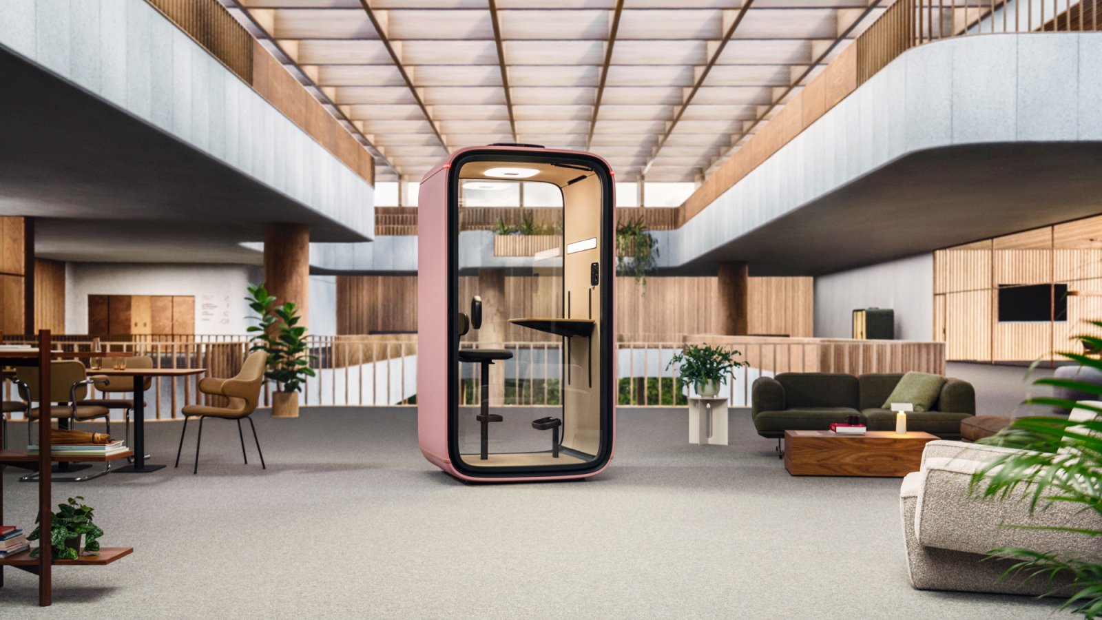 Framery One pod på ett svenskt kontor