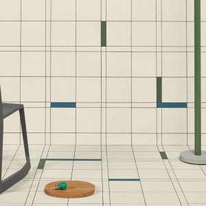 Time-mosaik 3,9x3,9 cm för golv och vägg