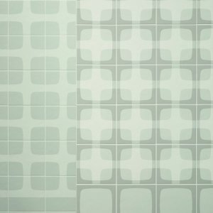 Betty T Shape platta fraan Mutina med grafiskt element