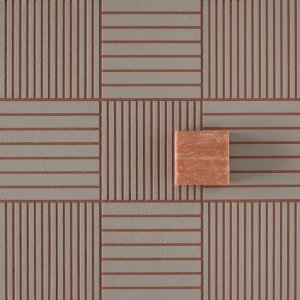 Golv av porslin Fringe 12x12