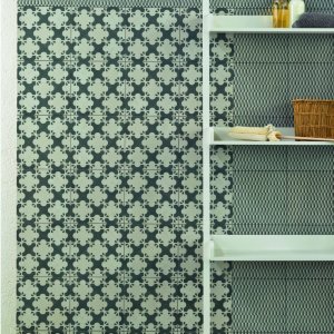 Detalj av Azulej moenstret Prata fraan Mutina