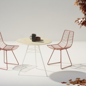 Arper Leaf loungefåtölj med avtagbar frontdyna