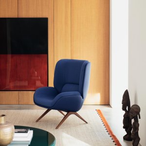 Lepal i vardagsrummet hemma
