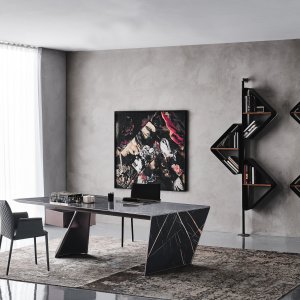 Bronsfärgat stålben på Cattelan Italia Nasdaq