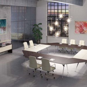 Väggkonsol Genesis på två ben i gjutet aluminium