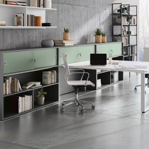 Arbetsskrivbord Loft från Colombini Office