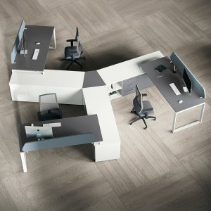 Loft bänk från Colombini Office