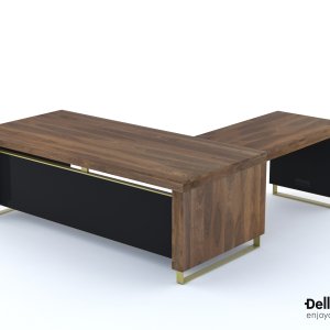 Soffbord 120 × 60 cm i chokladek ur kollektionen I Rovereschi