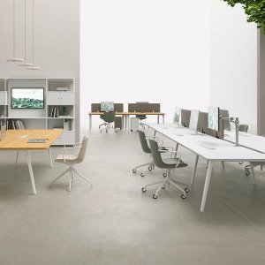 E-Place servicemöbel med skjutdörrar och dyna i Trevira CS