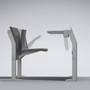 Stoppad sits och rygg i E5000