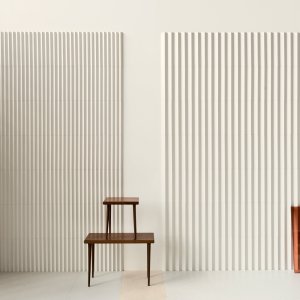 Rombini-vägg med Pico-golv från Mutina som i katalogen