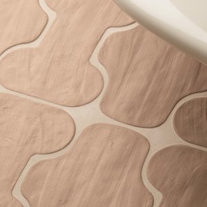 Italiensk designkeramik Faces & Figures med Ears och Mouths blanka på Chalk matt