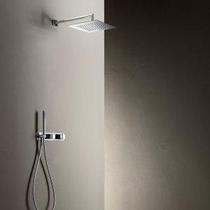 Närbild på greppet på tvättställsblandaren Mint från Fantini
