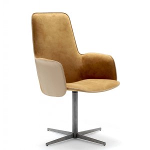 Sits i bokplywood på Electa