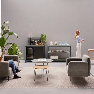 No-print-glasskiva på en Fluido-enhet från Martex