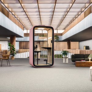 Framery One pod på ett svenskt kontor