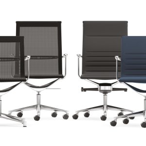 Una Executive med formade tygkuddar