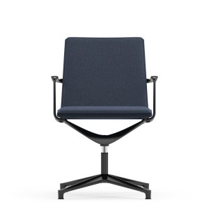 Femarmat fotkryss på hjul under Valea Chair
