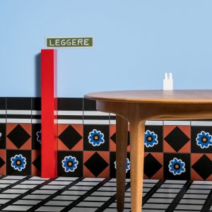 Handritat mönster Flower Green av Nathalie Du Pasquier för Mutina
