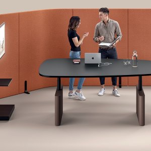 Otto bench från Martex med fyra platser sedd ovanifrån