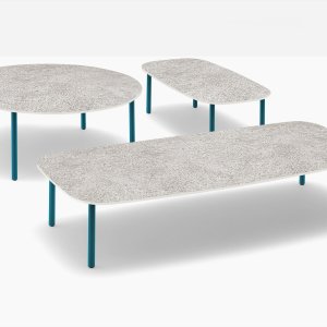 Glidtass i svart teknopolymer på Buddy (Pedrali)