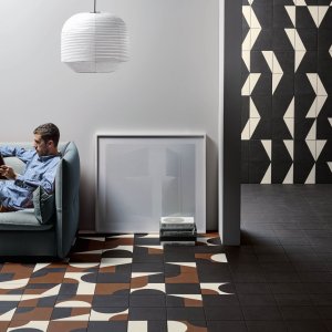 Puzzle på en kontorsterrass