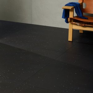 Duschnisch i Primavera Blu med stålhylla