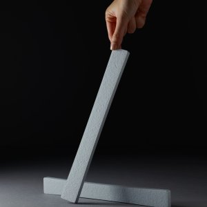 Bottone S i färgen Rosso