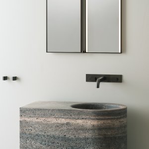 Satinerad Sixty armatur, design Glenn Sestig