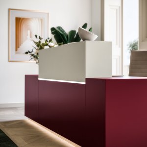 Led-list under sockeln på Z1 från Quadrifoglio