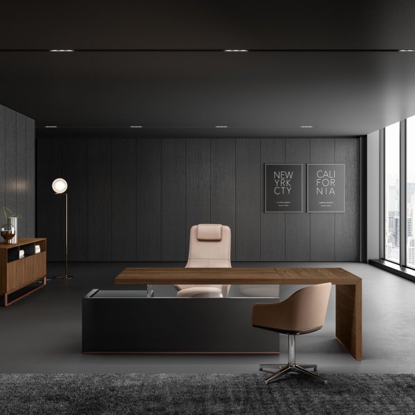 About Office kontor med samtida ytor och kollektioner
