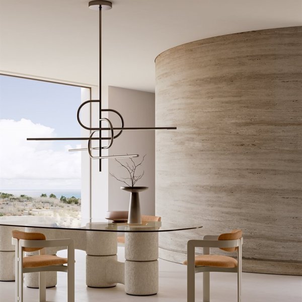 Mötesbord i härdat glas från Gallotti&Radice på ett kontor